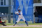 Baseball vs Clark  Wheaton College Baseball vs Clark University. - Photo By: KEITH NORDSTROM : Wheaton, baseball